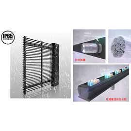 High Transparency LED Pixel Mesh Display  16 mm  Pixel Pitch Led Wall  Long Lifetime