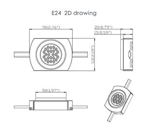 OEM ODM LED Pixel Dot Individually Control Excellent Thermostability